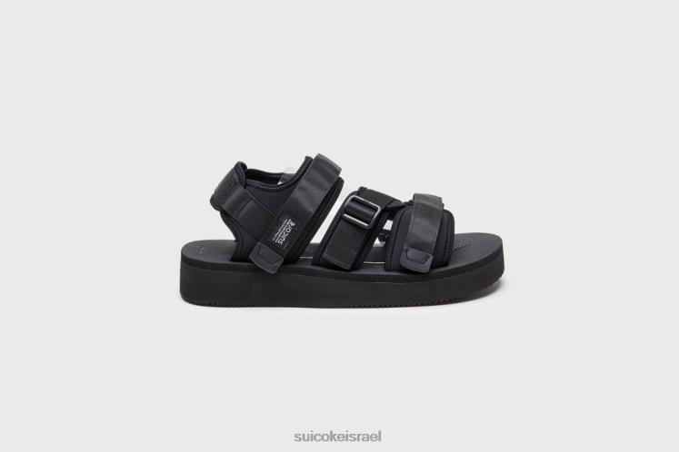 SUICOKE שָׁחוֹר לִשְׁנֵי הַמִינִים קיזי-פו סנדלים 4480F17