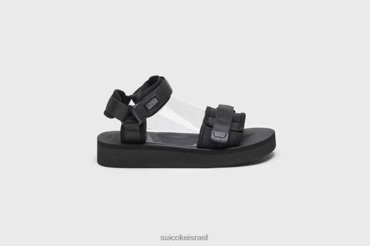 SUICOKE שָׁחוֹר לִשְׁנֵי הַמִינִים סל-פו סנדלים 4480F20