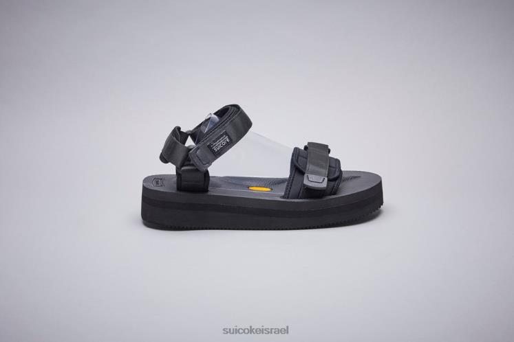 SUICOKE שָׁחוֹר לִשְׁנֵי הַמִינִים cel-vpo סנדלים 4480F3