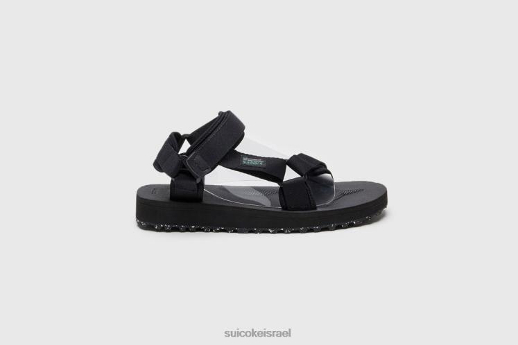 SUICOKE שָׁחוֹר לִשְׁנֵי הַמִינִים depa-2cab-eco סנדלים 4480F24