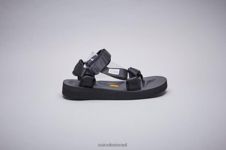 SUICOKE שָׁחוֹר לִשְׁנֵי הַמִינִים depa-v2 סנדלים 4480F1